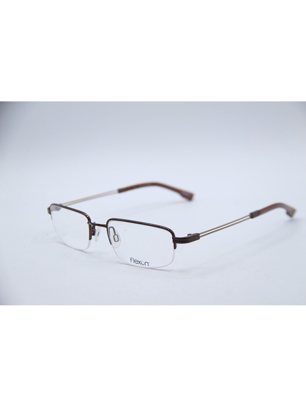 Flexon E1004 210 Brown Red Authentic Frames Eyeglasses 51-19